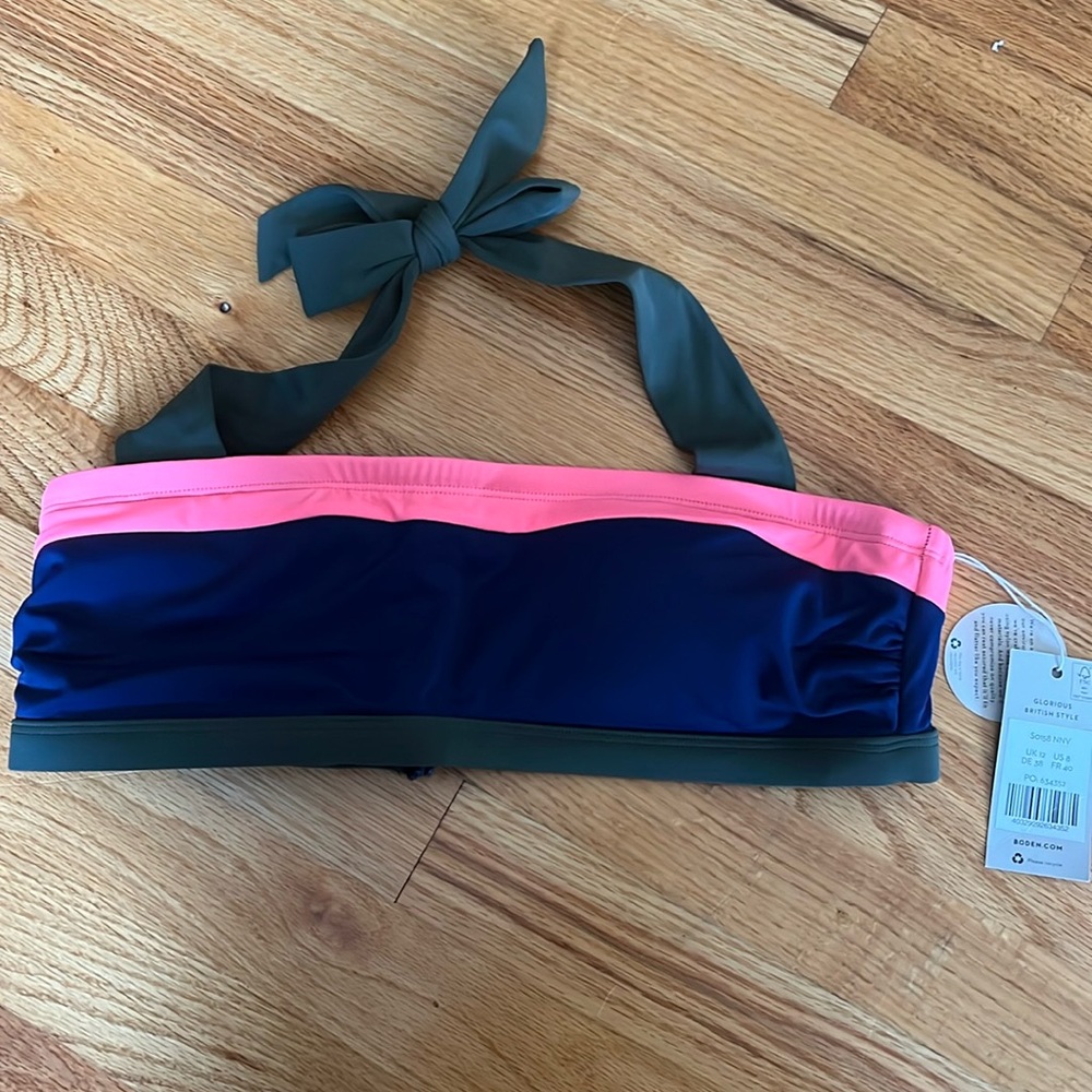 Boden Bandeau Bikini Top